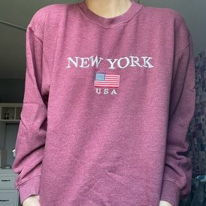 new york city crewneck
